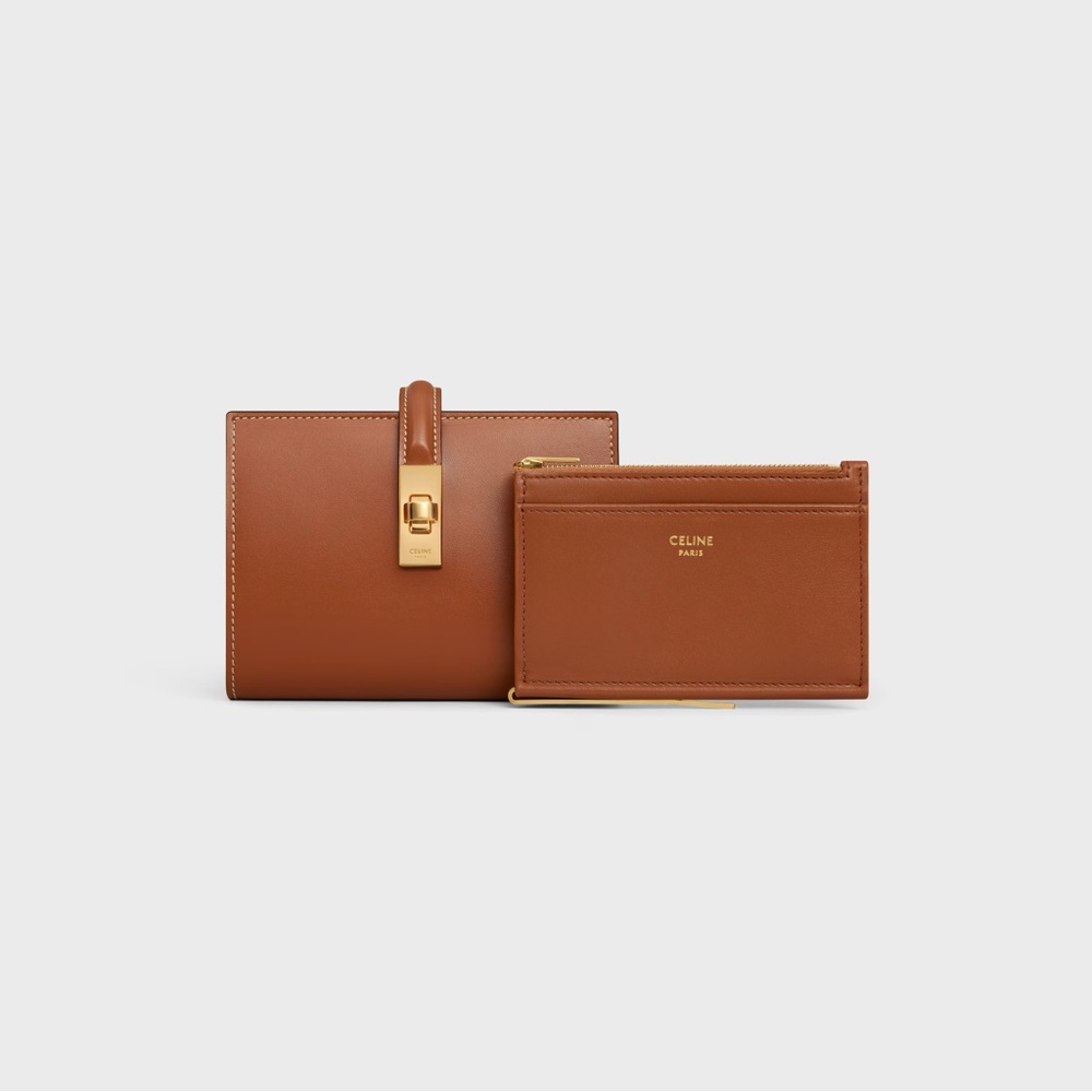 ISO Celine Trifold Wallet w/ removable card holder